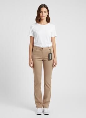 NWT BetaBrand Small Khaki Twill Straight Leg Dress Pant Yoga Pants
Inseam 32.5”